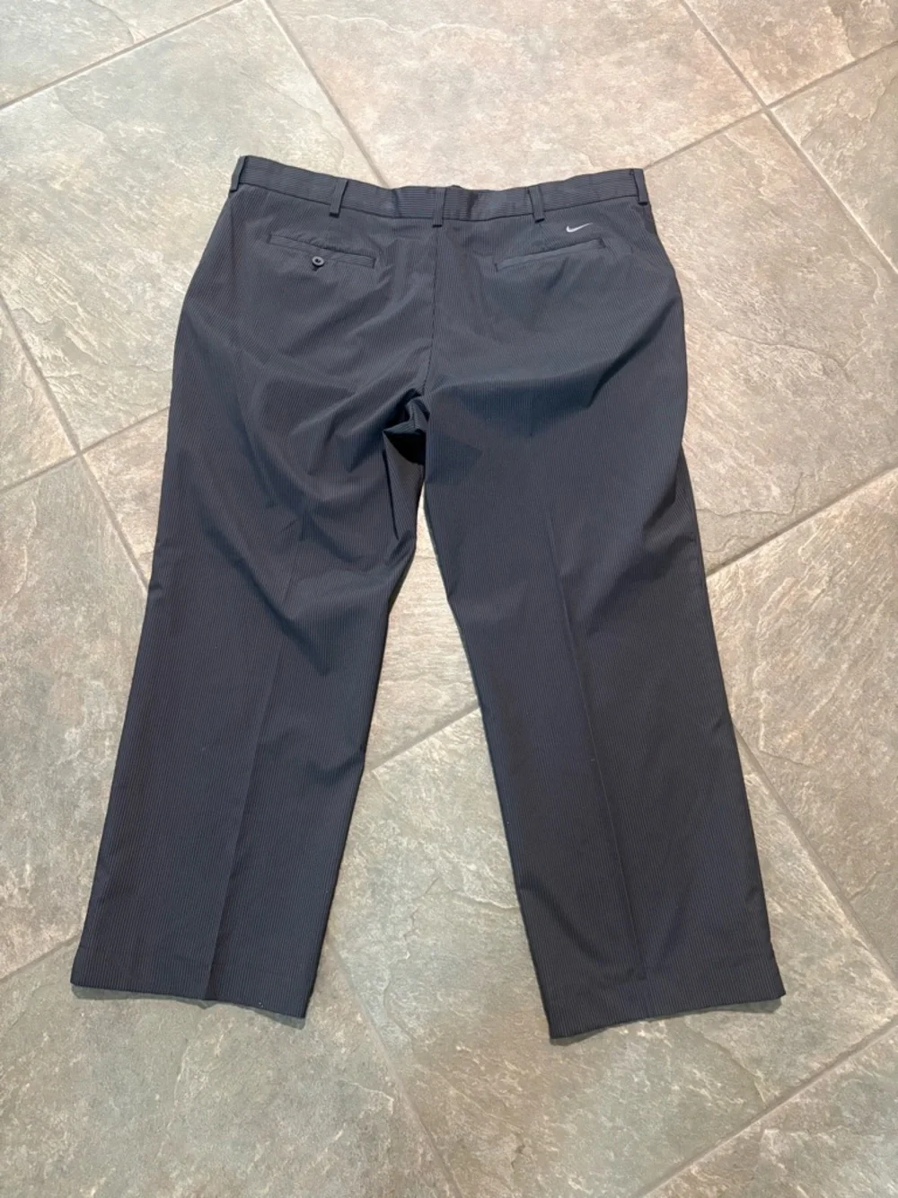 Nike Golf DriFit Men's Black Pinstriped Pants 42x32